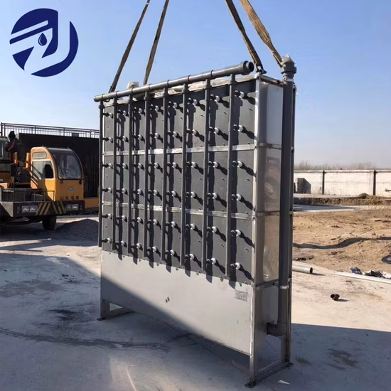 Membrana de hoja plana Mbr/UF flexible de 0,7 mm para equipos de tratamiento de aguas industriales